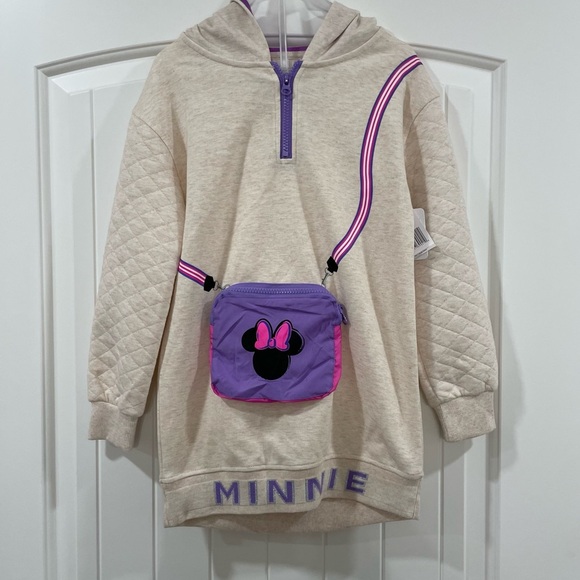 NWT Disney Minnie Mouse Girls Size 8 Hoodie and Leggings 2-Pack - Picture 3 of 12